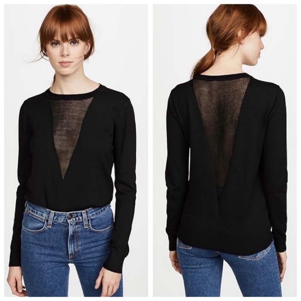 Line & Dot Mia Contrast‎ Sweater size small
